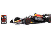 Red Bull Racing RB19 #1 Max Verstappen Oracle Winner Formula One F1 British GP 2023 with Pit Board and Acrylic Display Case 1/18 Model Car Spark 18S902