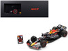 Red Bull Racing RB19 #1 Max Verstappen Oracle Winner Formula One F1 British GP 2023 with Pit Board and Acrylic Display Case 1/18 Model Car Spark 18S902