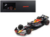 Red Bull Racing RB19 #1 Max Verstappen Oracle Winner 40th Career Win Formula One F1 Spanish GP 2023 and Acrylic Display Case 1/18 Model Car Spark 18S905