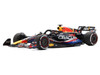 Red Bull Racing RB19 #1 Max Verstappen Oracle Winner Formula One F1 United States GP 2023 and Acrylic Display Case 1/18 Model Car Spark 18S955