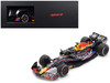 Red Bull Racing RB19 #1 Max Verstappen Oracle Winner Formula One F1 United States GP 2023 and Acrylic Display Case 1/18 Model Car Spark 18S955