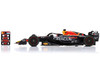Red Bull Racing RB19 #1 Max Verstappen Oracle Winner Formula One F1 Dutch GP 2023 with Pit Board and Acrylic Display Case 1/18 Model Car Spark 18S959