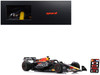 Red Bull Racing RB19 #1 Max Verstappen Oracle Winner Formula One F1 Dutch GP 2023 with Pit Board and Acrylic Display Case 1/18 Model Car Spark 18S959