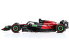 Alfa Romeo C43 #77 Valtteri Bottas F1 Team KICK Formula One F1 Belgian GP 2023 and Acrylic Display Case 1/18 Model Car Spark 18S962
