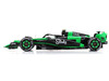 Sauber C44 #24 Zhou Guanyu Stake F1 Team Kick Formula One F1 Bahrain GP 2024 and Acrylic Display Case 1/18 Model Car Spark 18S979
