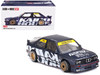 BMW M3 E30 Kaido Works V1 Dark Blue Metallic with Graphics Designed by Jun Imai Kaido House Special 1/64 Diecast Model Car Mini GT KHMG154