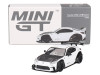 Toyota GR86 LB-Nation Liberty Walk White with Carbon Hood Limited Edition 1/64 Diecast Model Car Mini GT MGT00769
