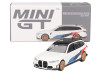 BMW M3 M Performance Touring Alpine White with Black Top and Graphics Limited Edition to 4800 pieces Worldwide 1/64 Diecast Model Car Mini GT MGT00776