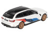 BMW M3 M Performance Touring Alpine White with Black Top and Graphics Limited Edition to 4800 pieces Worldwide 1/64 Diecast Model Car Mini GT MGT00776