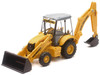 New Holland B110C Backhoe Loader Yellow Diecast Model New Ray 32143