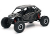 Polaris RZR Pro R UTV Stealth Black Xtreme Off Road Series 1/18 Diecast Model New Ray 58466B