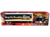 Kenworth W900 Truck Black with Dry Van Trailer Tribute To Truckers Keep on Truckin Long Haul Truckers Series 1/32 Diecast Model New Ray SS-10253