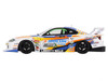 Nissan LB Super Silhouette S15 SILVIA #555 Yukio Fausto Formula Drift Japan 2023 1/18 Model Car Top Speed TS0586