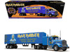 Iron Maiden Powerslave Transport Truck Blue World Slavery Tour 1984 85 1/50 Diecast Model Corgi CC55704