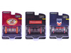 Four Post Lifts Set of 3 pieces Series 6 1/64 Diecast Models Greenlight 16210-A-B-C
