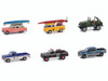 Smokey Bear Set of 6 Cars Series 4 1/64 Diecast Model Cars Greenlight 38070SET