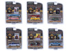 Smokey Bear Set of 6 Cars Series 4 1/64 Diecast Model Cars Greenlight 38070SET