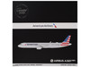 Airbus A321neo Commercial Aircraft American Airlines N413AN Gray with Striped Tail Gemini 200 Series 1/200 Diecast Model Airplane GeminiJets G2AAL1352