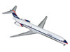 McDonnell Douglas MD 88 Commercial Aircraft Delta Air Lines N925DL White with Blue Stripes and Tail Gemini 200" Series 1/200 Diecast Model Airplane GeminiJets G2DAL962