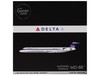 McDonnell Douglas MD 88 Commercial Aircraft Delta Air Lines N925DL White with Blue Stripes and Tail Gemini 200" Series 1/200 Diecast Model Airplane GeminiJets G2DAL962