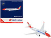 Airbus A350 900 Commercial Aircraft Edelweiss Air HB IHC White with Red Tail 1/400 Diecast Model Airplane GeminiJets GJ2315