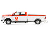 2023 Ram 2500 Pickup Truck Texaco Orange and White Texaco Special Edition Series 1 1/64 Diecast Model Car Greenlight 41165F