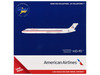McDonnell Douglas MD 90 Commercial Aircraft American Airlines N904RA White with Blue and Red Stripes 1/400 Diecast Model Airplane GeminiJets GJ1566