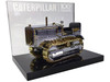 CAT Caterpillar Twenty Tractor 100th Anniversary Chrome and Gold Centennial Series 1/16 Diecast Model Diecast Masters 85760