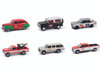 Texaco Special Edition Series 1 Set of 6 pieces 1/64 Diecast Model Cars Greenlight 41165SET