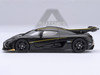 Koenigsegg One 1 Carbon Fiber with Gold Stripes 1/64 Diecast Model Car Autoart 20043