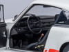 Porsche 911 Carrera 2 7 RS Grand Prix White with Red Stripes and Wheels 1/18 Model Car Autoart 78030