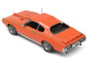 Model Kit 1969 Pontiac GTO Judge Orange with Black Stripes Moderate Difficulty Steel Model Metal Earth ME1027