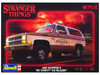 Level 4 Model Kit Jim Hopper s 1985 Chevrolet K5 Blazer Stranger Things 2016 Current TV Series 1/25 Scale Model Revell 14558