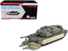 United States M1A1 AIM Abrams Integrated Management Tank with Mine Plow Plowing Mode #68 United States Army Olive Drab NEO Dragon Armor Series 1/72 Plastic Model Dragon Models 63123
