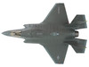 Lockheed Martin F 35B Lightning II Aircraft Beast Mode Black Death VMFA 542 MCAS Cherry Point 2023 United States Marine Corps Air Power Series 1/72 Diecast Model Hobby Master HA4622B