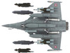 Dassault Rafale C Fighter Aircraft 113 HS EC 1 7 Provence Kandahar 2010 Armee de l Air French Air Force Air Power Series 1/72 Diecast Model Hobby Master HA9609