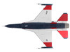 General Dynamics X 62A VISTA Aircraft 86 0048 USAF Test Pilot School Edwards Air Force Base 2024 United States Air Force Air Power Series 1/72 Diecast Model Hobby Master HA38042