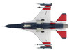 General Dynamics X 62A VISTA Aircraft with Missiles 86 0048 USAF Test Pilot School Edwards Air Force Base 2024 United States Air Force Air Power Series 1/72 Diecast Model Hobby Master HA38042B