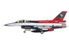 General Dynamics X 62A VISTA Aircraft with Missiles 86 0048 USAF Test Pilot School Edwards Air Force Base 2024 United States Air Force Air Power Series 1/72 Diecast Model Hobby Master HA38042B