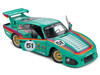 Porsche 935 K3 #51 Kremer Vaillant Green with Stripes and Graphics Competition Series 1/18 Diecast Model Car Solido S1807205