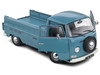 1968 Volkswagen T2 Pickup Truck Petrol Blue 1/18 Diecast Model Car Solido S1809403