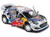 Ford Puma Rally1 Hybrid #16 Adrien Fourmaux Alexandre Coria 3rd Place Rally Sweden 2024 Competition Series 1/18 Diecast Model Car Solido S1809504