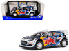 Ford Puma Rally1 Hybrid #16 Adrien Fourmaux Alexandre Coria 3rd Place Rally Sweden 2024 Competition Series 1/18 Diecast Model Car Solido S1809504