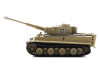 Panzerkampfwagen VI Tiger Tank #222 Light Brown German Army 1/87 (HO) Diecast Model Car Schuco 452672300