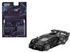 Bugatti Vision Gran Turismo Black and Carbon Limited Edition 1/64 Diecast Model Car Mini GT MGT00795