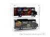 Showcase 2 Cars Desk Top Display Case with Cover Mijo Exclusives for 1/64 Scale Models MJ13012