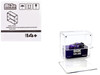 Showcase 2 Cars Desk Top Display Case with Cover Mijo Exclusives for 1/64 Scale Models MJ13012