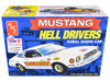 Skill 2 Model Kit 1977 Ford Mustang Hell Drivers Thrill Show Car 1/25 Scale Model AMT AMT1475