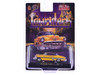 1954 Chevrolet Bel Air Lowriders Yellow Metallic with Stripes and Silver Stripes Top and White Interior Limited Edition to 3300 pieces Worldwide 1/64 Diecast Model Car M2 Machines 31500-MJS78