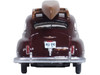 1946 DeSoto Suburban with Roof Rack and Canoe Royal Maroon 1/87 (HO) Scale Diecast Model Car Oxford Diecast 87DS46007